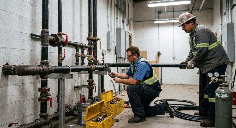 Commercial Gas Line Service in Denver, CO