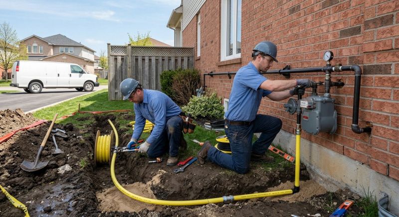 Gas Line Installation in Austin, TX