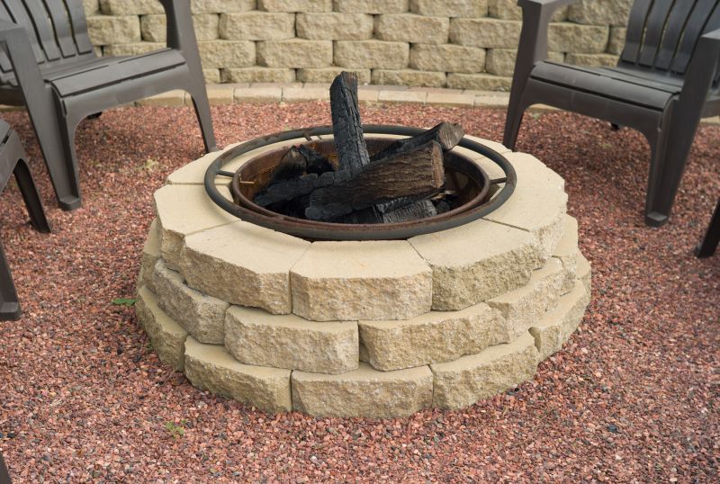 Outdoor Fire Pit Installation