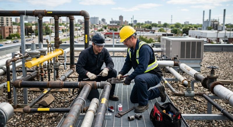 Commercial Gas Line Repair in West Palm Beach, FL