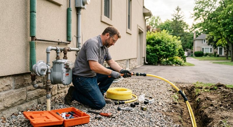 Gas Line Installation in Austin, TX