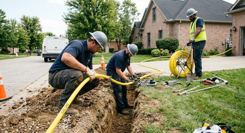 Gas Line Installation in San Antonio, TX