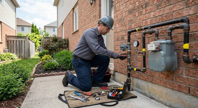 Gas Line Plumbing in Fredericksburg, VA