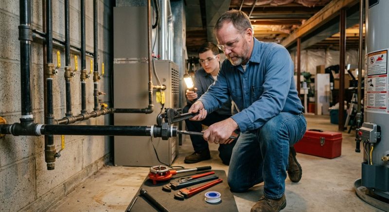 Gas Line Plumbing in Kansas City, MO