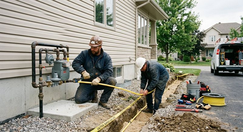 Gas Line Repair in Fredericksburg, VA