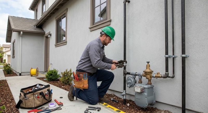 Gas Pipe Installation in Annapolis, MD