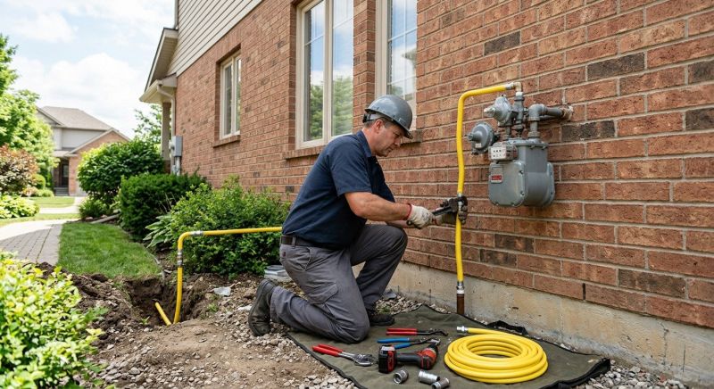 Home Gas Line Installation in Columbus, OH