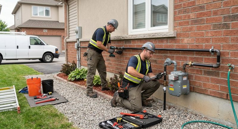 Natural Gas Line Installation in Annapolis, MD