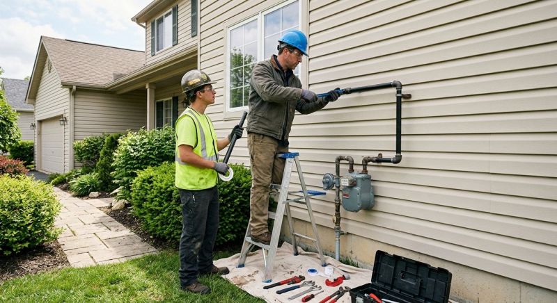 Propane Line Installation in Austin, TX