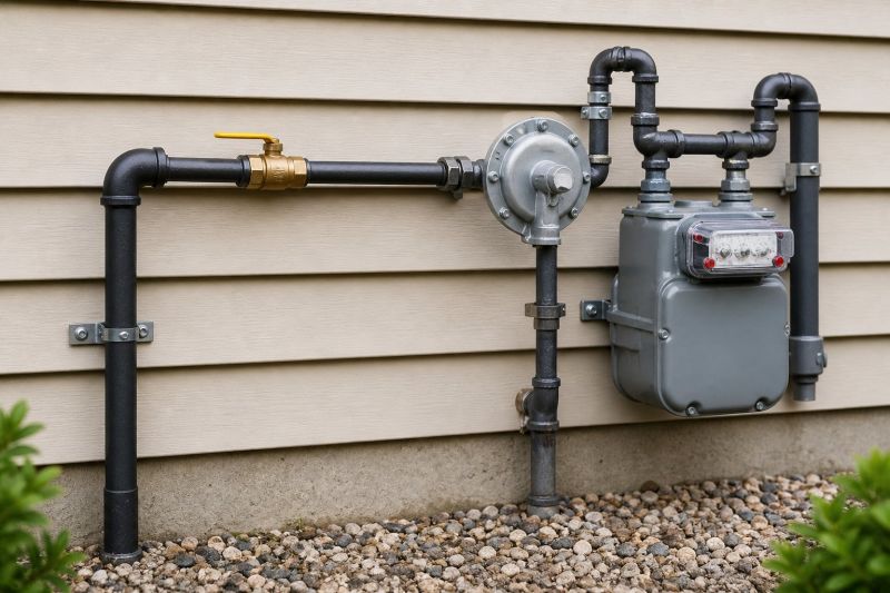 Residential Gas Piping in Austin, TX